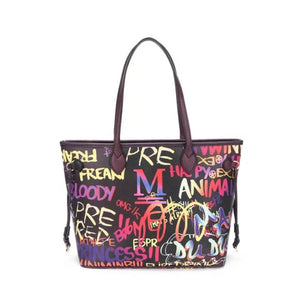 Graffiti tote bag women fashion handbags 