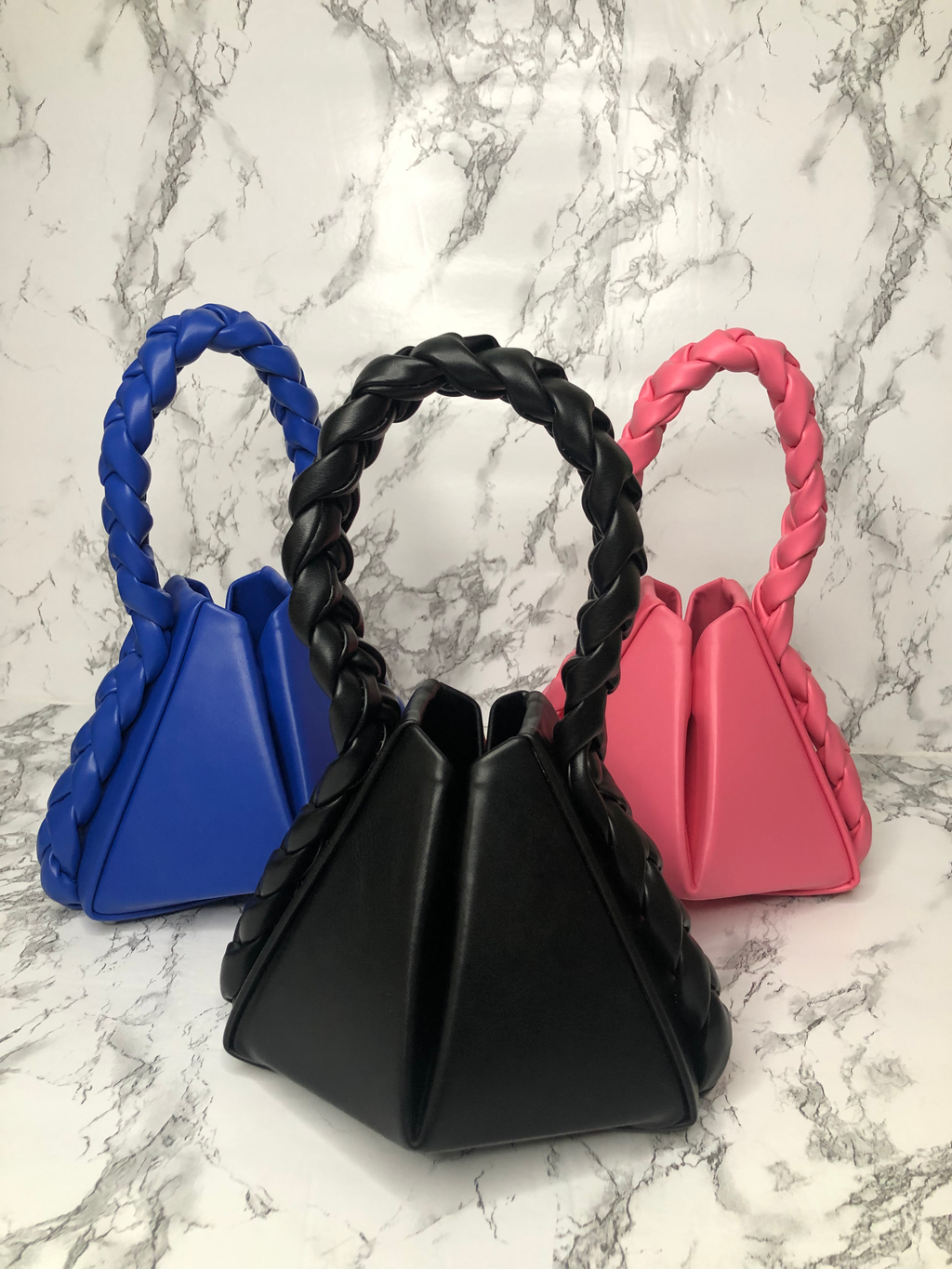 Handbag for women small expandable shoulder bag woven handle crossbody bag